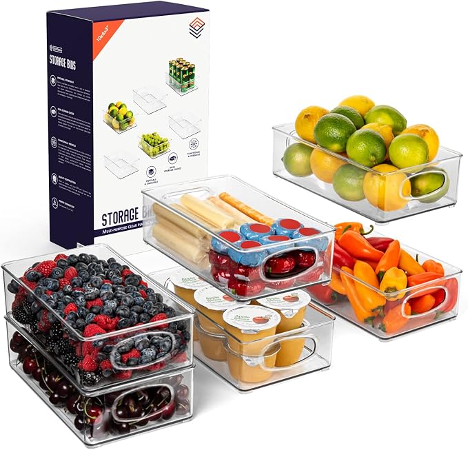 ClearSpace Plastic Pantry Organization and Storage Bins – Perfect by ClearSpace