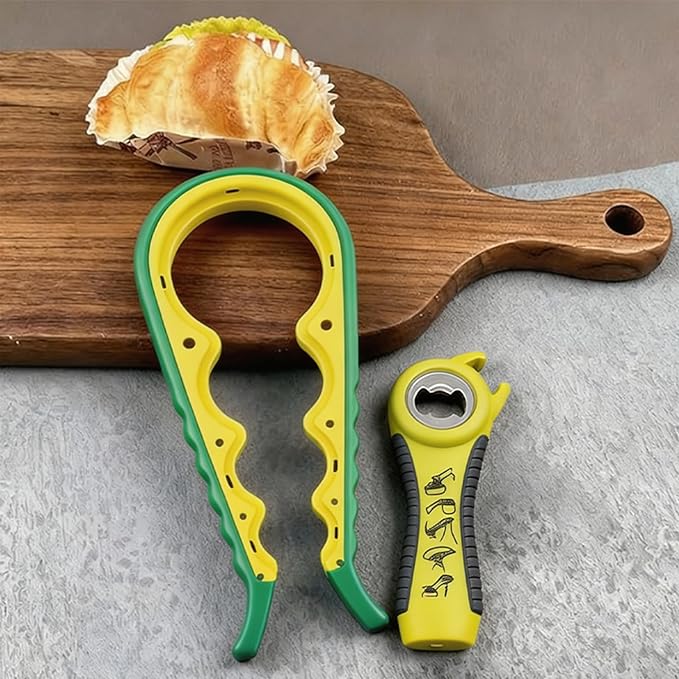 Jar Opener for Seniors with Arthritis, Jar Opener for Weak Hands, 5-in-1 Bottle - Image 7