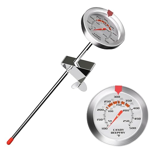 Candy Thermometer and Deep Fry Thermometer by defull