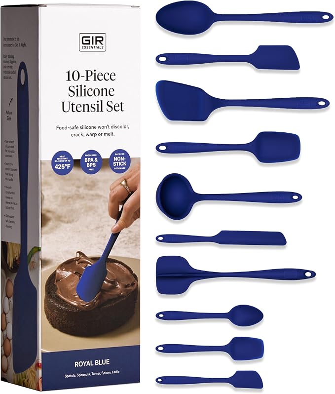 GIR: Get It Right 10-Piece Silicone Essentials Kitchen utensils set by GIRGetItRight