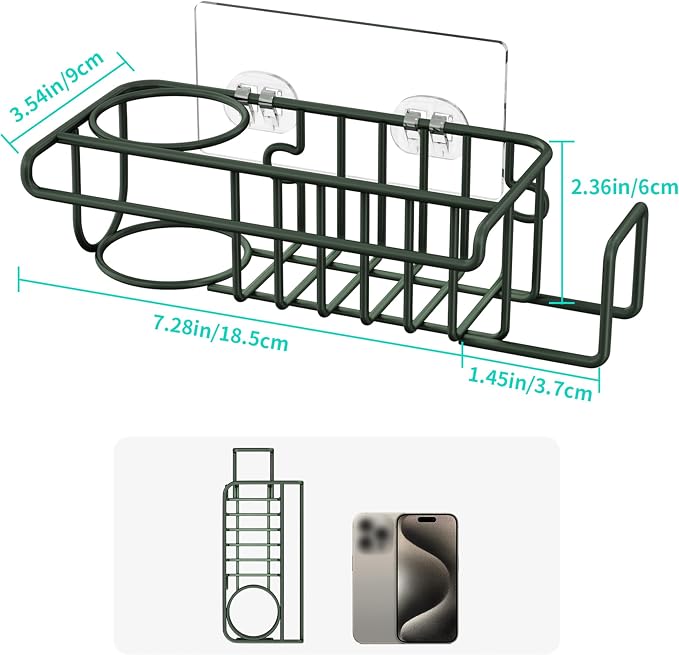 HapiRm Sink Caddy Sponge Holder - Image 5