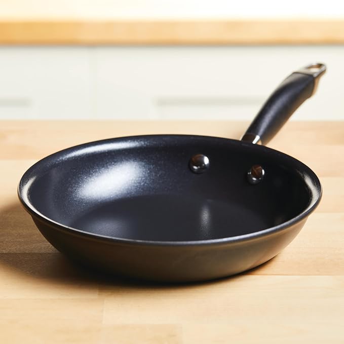 Anolon Advanced Home Hard Anodized Nonstick Frying Pan, 8.5 Inch – Small Non - Image 9