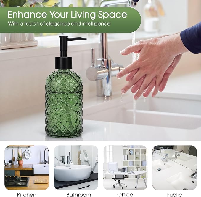 Topsky Gem Glass Soap Dispenser - Image 6