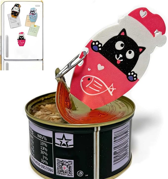 Ring Pull Can Opener for Soda Food Cat Cans Easy Open Tool for Weak Hands by CTabPalsSodaCanOpener