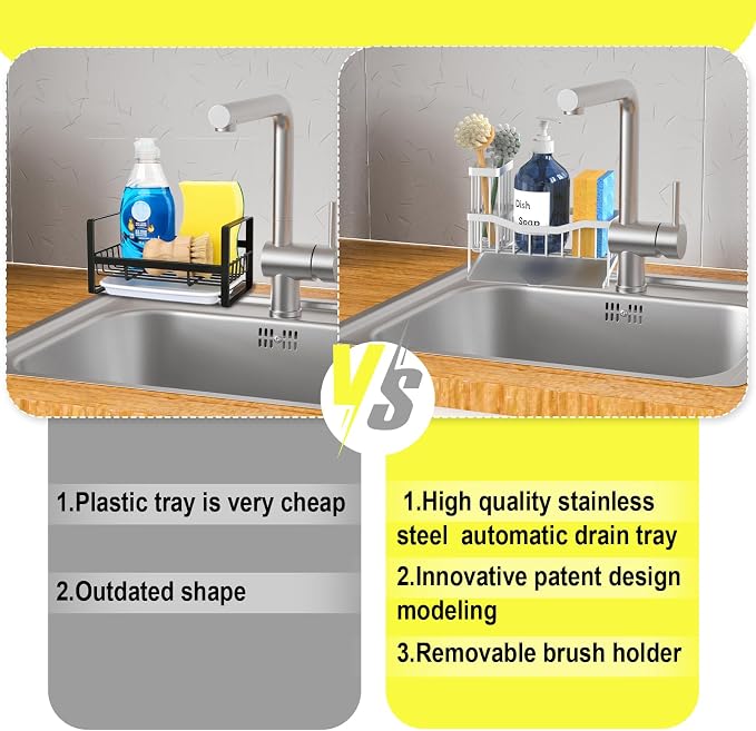 Maifan Sink Caddy Sponge Holder - Image 4