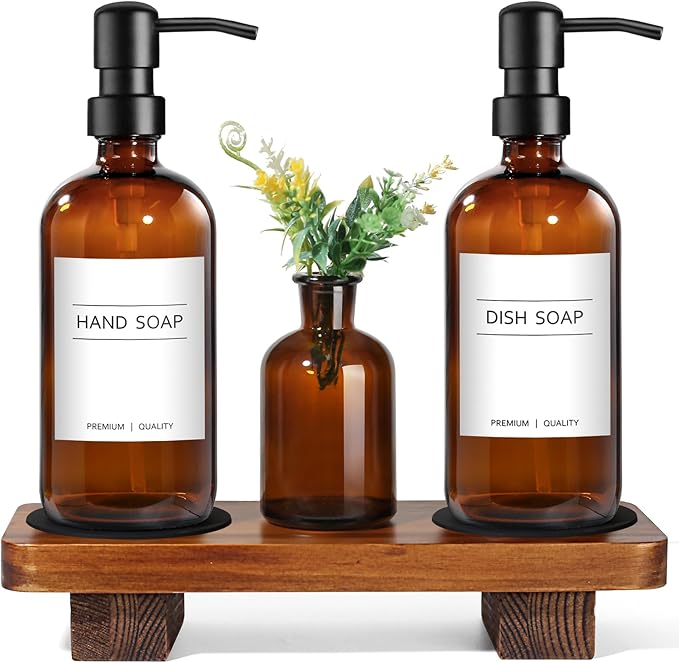 Kitchen Soap Dispenser Set by ALPIRIRAL