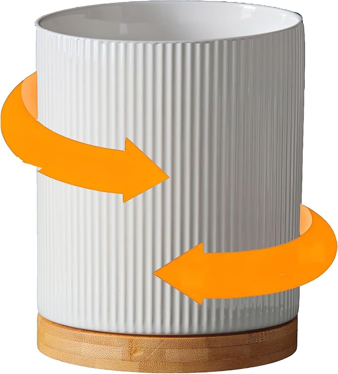 360° Rotating Utensil Holder for Kitchen Counter, 7.6'' Extra Large Utensil by Unknown