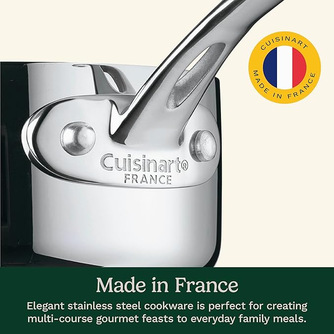 Cuisinart FCT-13 13-Piece Cookware Set French Classic Tri-Ply - Image 3