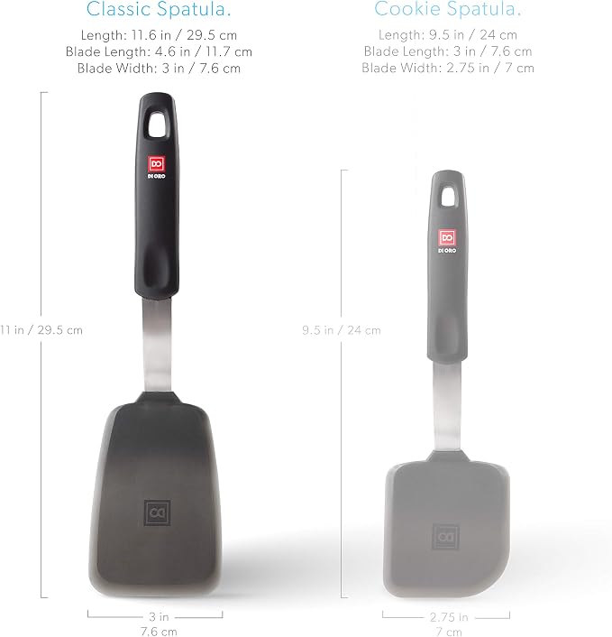 DI ORO Silicone Turner Spatula - Image 5