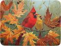 Giwawa Fall Birds Dish Drying Mat 18x24 Inch Autumn Maple Leaf Tree Dish by Giwawa