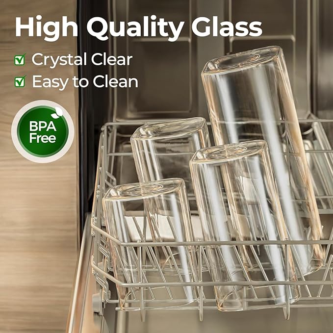 ComSaf 2 Qt Rectangle Glass Storage Containers - Image 6