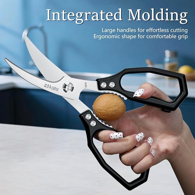 Huusk Black Multi-Purpose Seafood Scissors - Image 4