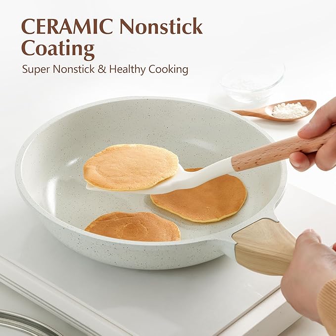 SENSARTE Nonstick Ceramic Frying Pan Skillet - Image 7