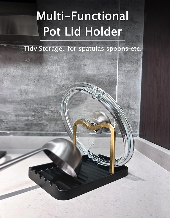 Anti-Rust Metal Spoon Rest - Image 2