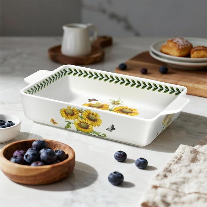 ACMLIFE Ceramic Casserole Dish Set, Ceramic Baking Dish - Image 5
