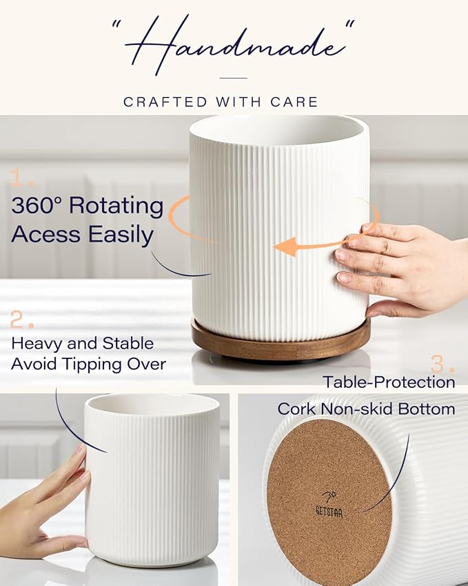 getstar Extra Large Rotating Utensil Holder - Image 4