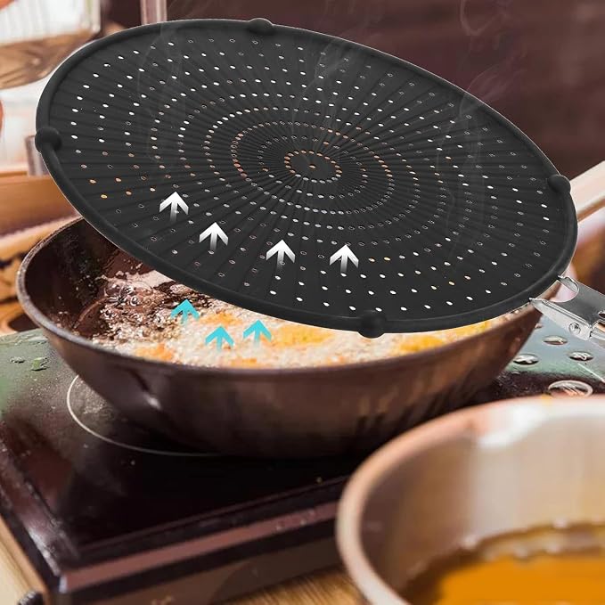 Frcctre 2 Pack Silicone Splatter Screen - Image 7
