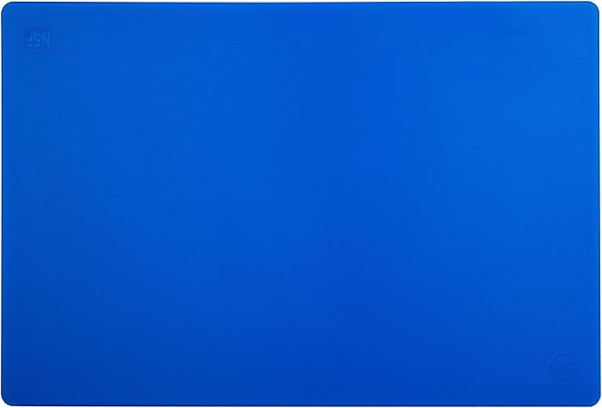 Thirteen Chefs Large 18 x 12 Blue Cutting Board - Image 3