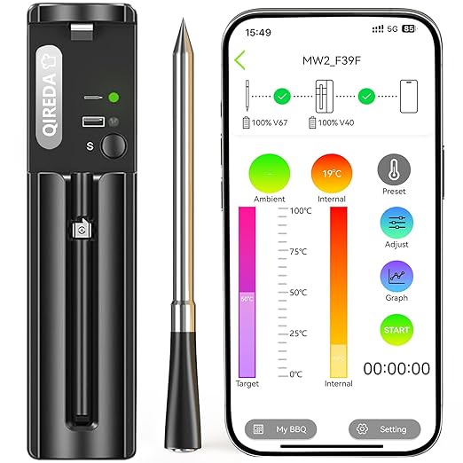 Wireless Meat Thermometer Digital by WirelessMeatThermometer