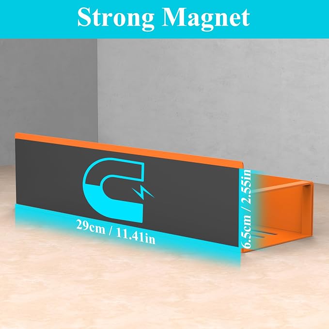 HuggieGems 4 Pack Magnetic Spice Storage Rack Organizer - Image 3