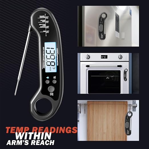 Meat Thermometer Digital, Instant Read Meat Thermometer - Image 6
