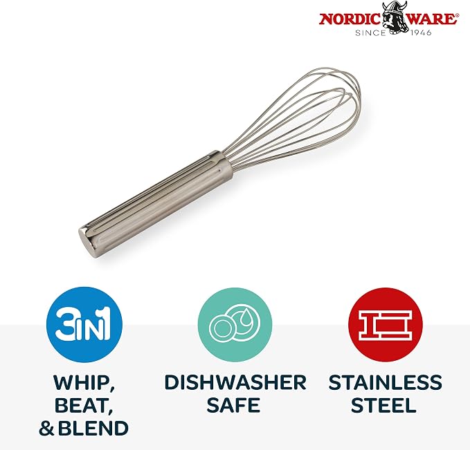 Nordic Ware Small Whisk, Stainless Steel - Image 3