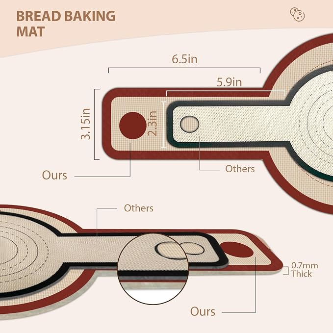 Silicone Bread Sling for Dutch Oven, Easily Transfer Sourdough, Dishwasher Safe - Image 7