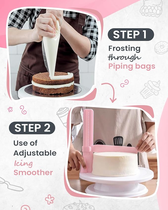 RFAQK 200PCs Cake Decorating Kit - Image 6