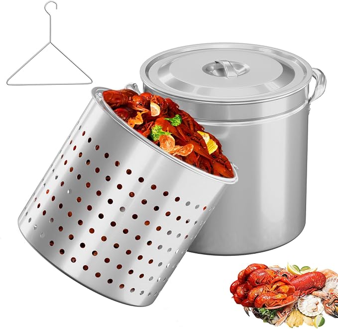 Bonnlo 50QT Turkey Fryer Pot by Bonnlo