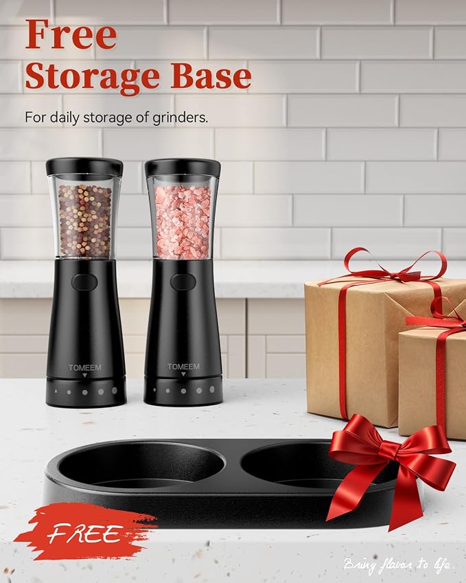 Electric Salt and Pepper Grinder Set - Image 9