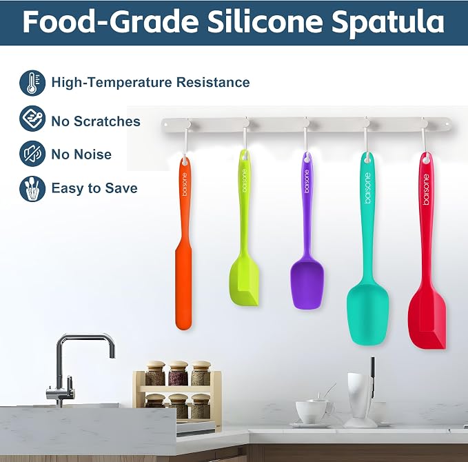 5-Piece Silicone Spatula Set - Image 5