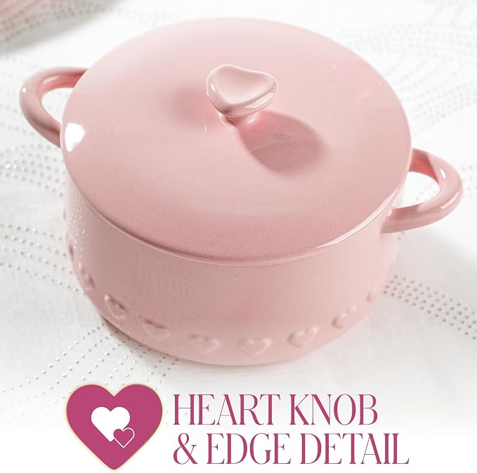 Paris Hilton Iconic Ceramic Stoneware Casserole Dish - Image 7