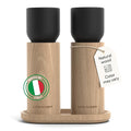 LARS NYSØM Wooden Salt and Pepper Grinder Set Manual by LN