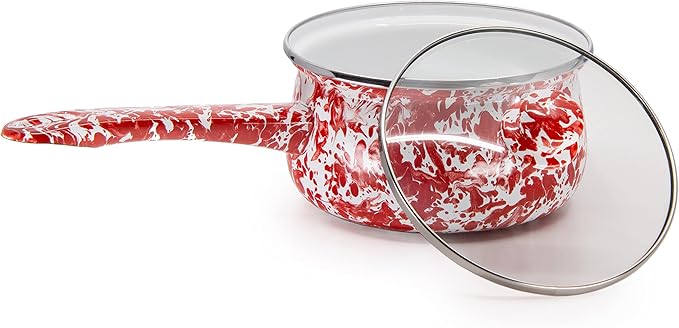 Golden Rabbit Enamelware Sauce Pan - Image 2