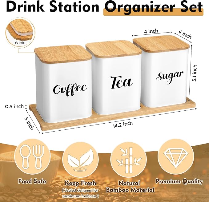 Tioncy Coffee Tea Sugar Container - Image 2