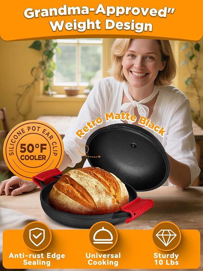 Dutch Oven Bread Baking Pot - Image 5