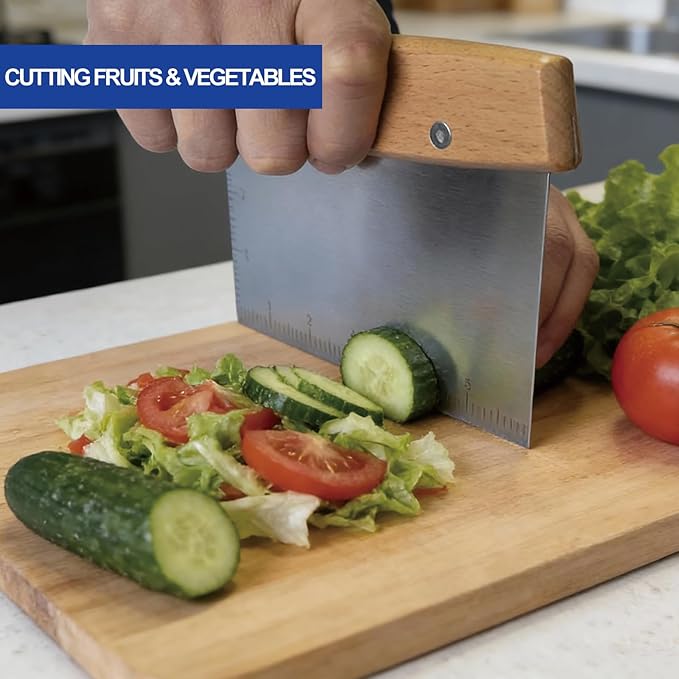 Professional Dough Cutter & Bench Scraper - Image 5