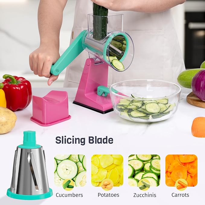 Upgraded Rotary Cheese Grater - Image 3