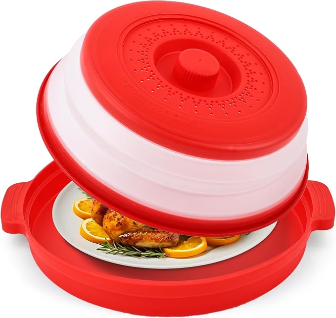 Microwave Splatter Cover for Food by Unknown