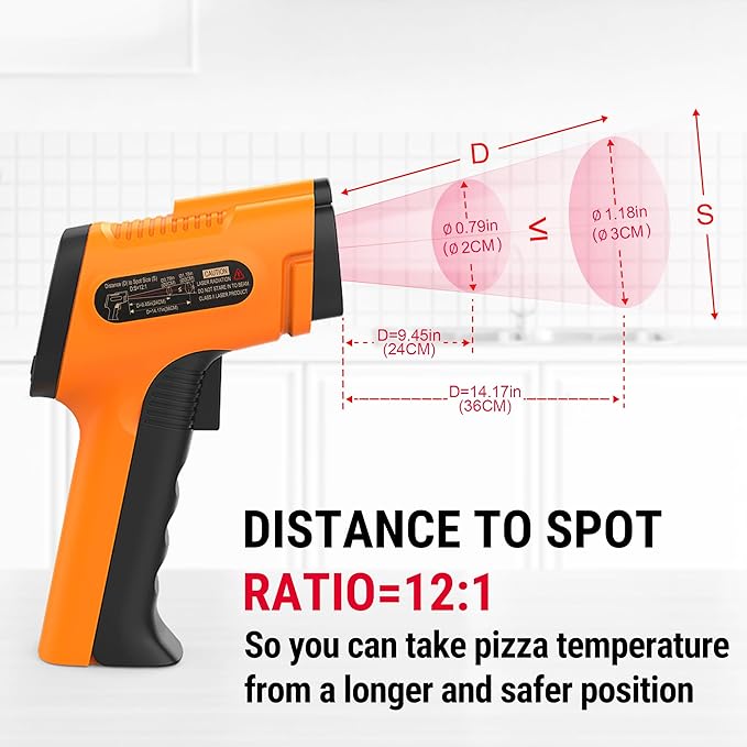 TempPro Temperature Gun, Infrared Thermometer Gun - Image 6