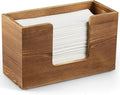 Paper Towel Dispenser Countertop, Burnt Wood Folded Paper Hand Towel Holder by Unknown