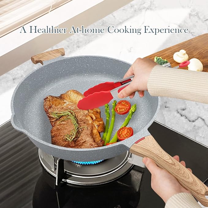 AIKENBBKK Ceramic Frying Pan - Image 4