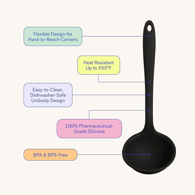 GIR: Get It Right Silicone Soup Ladle - Image 3