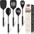 5Pcs Silicone Cooking Utensils Set, Heat Resistant Kitchen Tools Include by Unknown