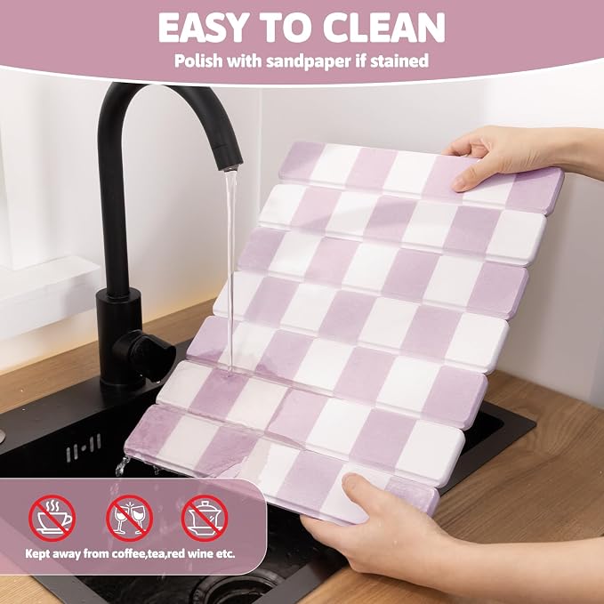 Yamaziot Large Stone Drying Mat - Image 5