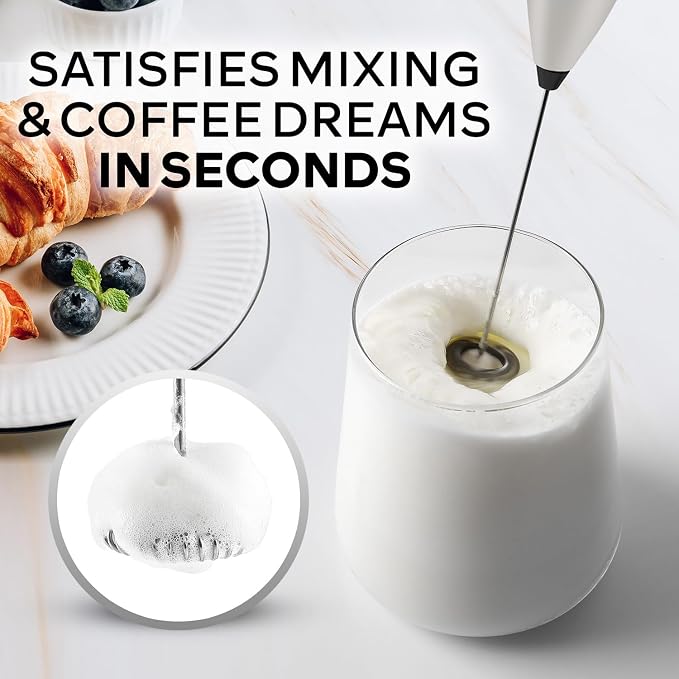 Zulay Kitchen Powerful Milk Frother Wand - Image 2