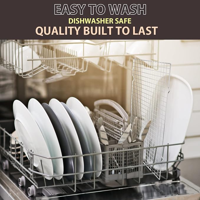 Cooling Rack for Baking 2-Pack, 16x10 Inches Baking Rack, Thick Wire Cookie - Image 5