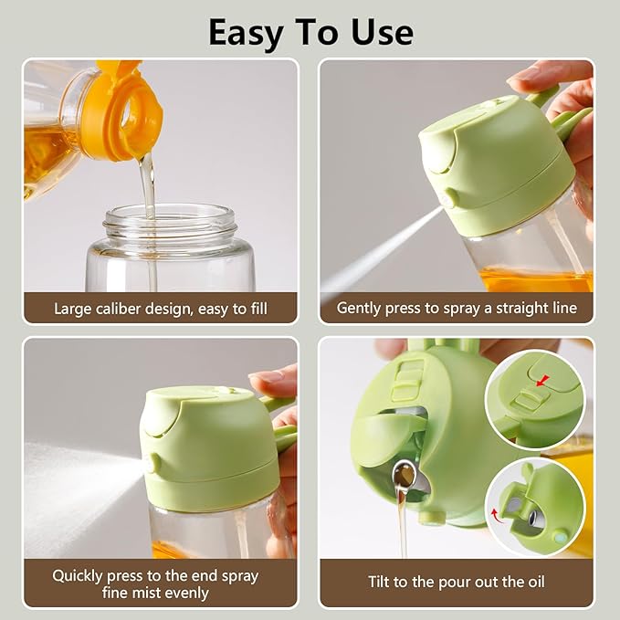 SWEET VIEW 2PCS Olive Oil Sprayer - Image 2