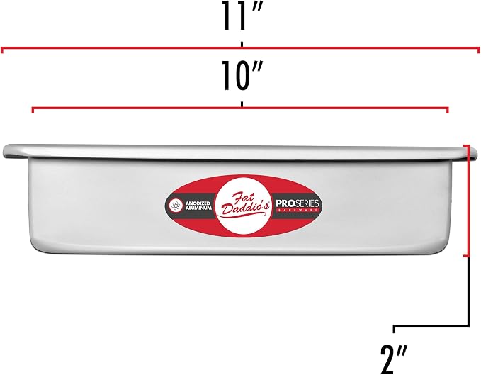Fat Daddio's POB-10152 Anodized Aluminum Sheet Cake Pan - Image 3