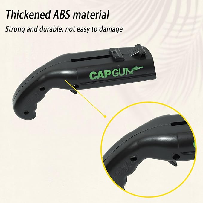 Black Cap Gun Bottle Opener - Image 4